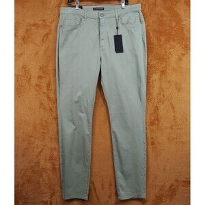 MONFRERE Mens Jeans Size 38 Green Jade Lightweight Stretch BRANDO SLIM $210